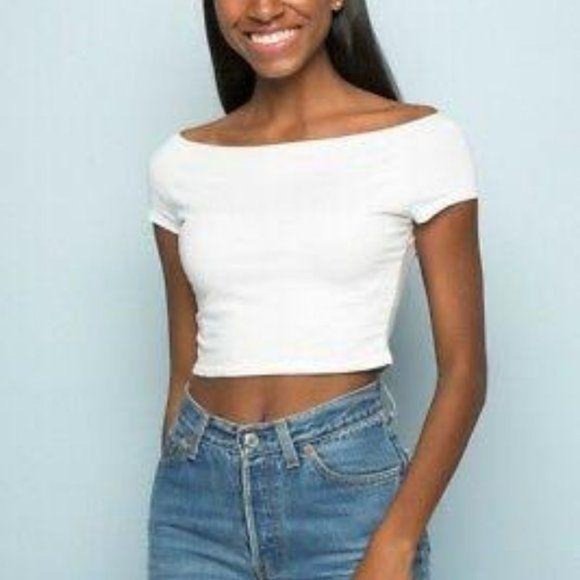 Brandy Melville Charlene Crop Top Small - Picture 4 of 9